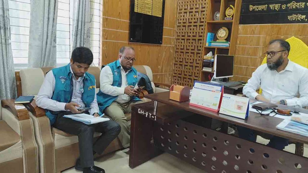 ঘাটাইলে মেয়াদোত্তীর্ণ ওষুধ নদীতে ফেলার ঘটনায় দুদকের অভিযান
