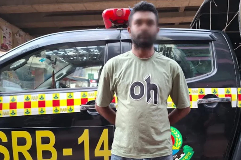 রংপুরে হত্যা মামলার আসামি টাঙ্গাইল থেকে গ্রেফতার